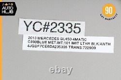 12-16 Mercedes X166 GL450 ML400 Sun Visor Sunvisor Right Passenger Side Gray OEM