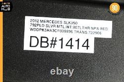 12-20 Mercedes R172 SLK350 SLK250 Sun Visor Shade Cover Sunvisor Right OEM 59k