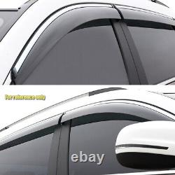 Car Window Visor Vent Shade Deflector Sun/Rain for Mercedes GLS-Class 2017-2019