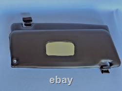 For Sun Visor for Mercedes Benz R107 BROWN with Clips set 450SL, 380SL, 560SL