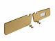 Sunvisor And Clips Set For Mercedes R107 W107 C107 Beige With Clips 1971-1989