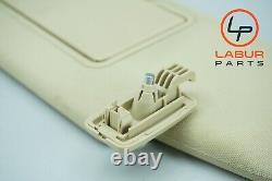 +a1129 W218 Mercedes 12-14 Cls Class Front Left Side Sun Visor With Mirror Beige